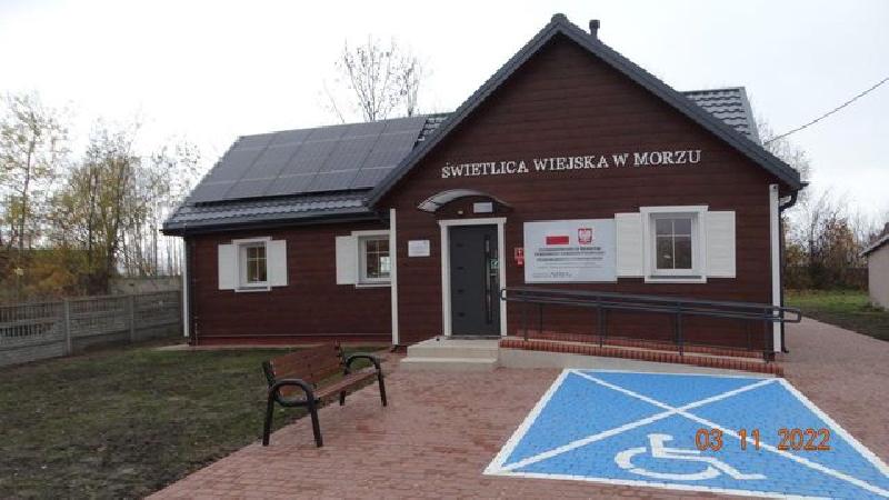 ŚWIETLICA WIEJSKA W MORZU