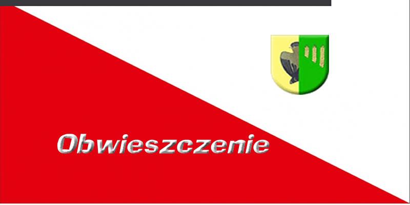 Tło przycisku: Obwieszczenie